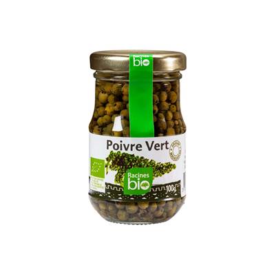 *Poivre vert en grains RACINES BIO 100 g - DDM 22/03/2027