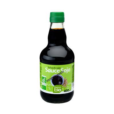Sauce soja RACINES BIO 400 ml - DDM 17/05/2023