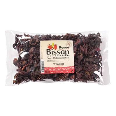 Fleurs d'hibiscus rouge RACINES 100 g