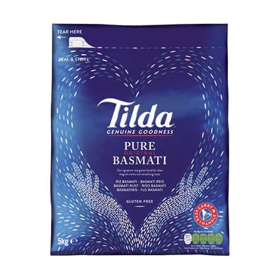 Riz long basmati TILDA 5 kg