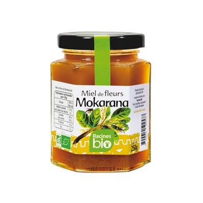  Miel de fleurs Mokarana RACINES BIO 250 g