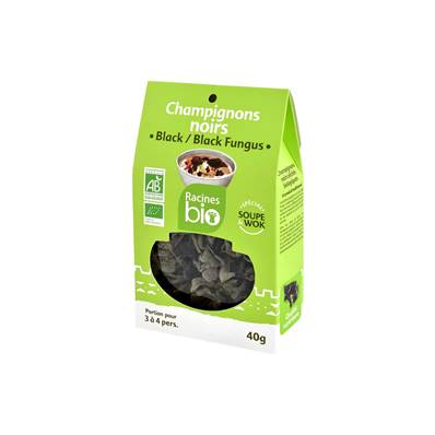 Champignons noirs entiers RACINES BIO 40 g