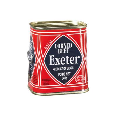 Corned beef EXETER 340 g halal