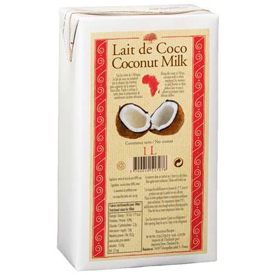 Lait de coco RACINES 1 l tétrapack DDM 09/02/2024