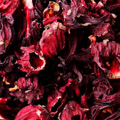 Fleurs d'hibiscus rouge RACINES 2 kg