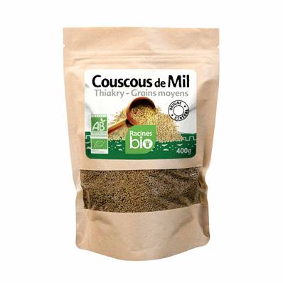 Couscous de mil Thiacri RACINES BIO 400 g - DDM 31/10/2023